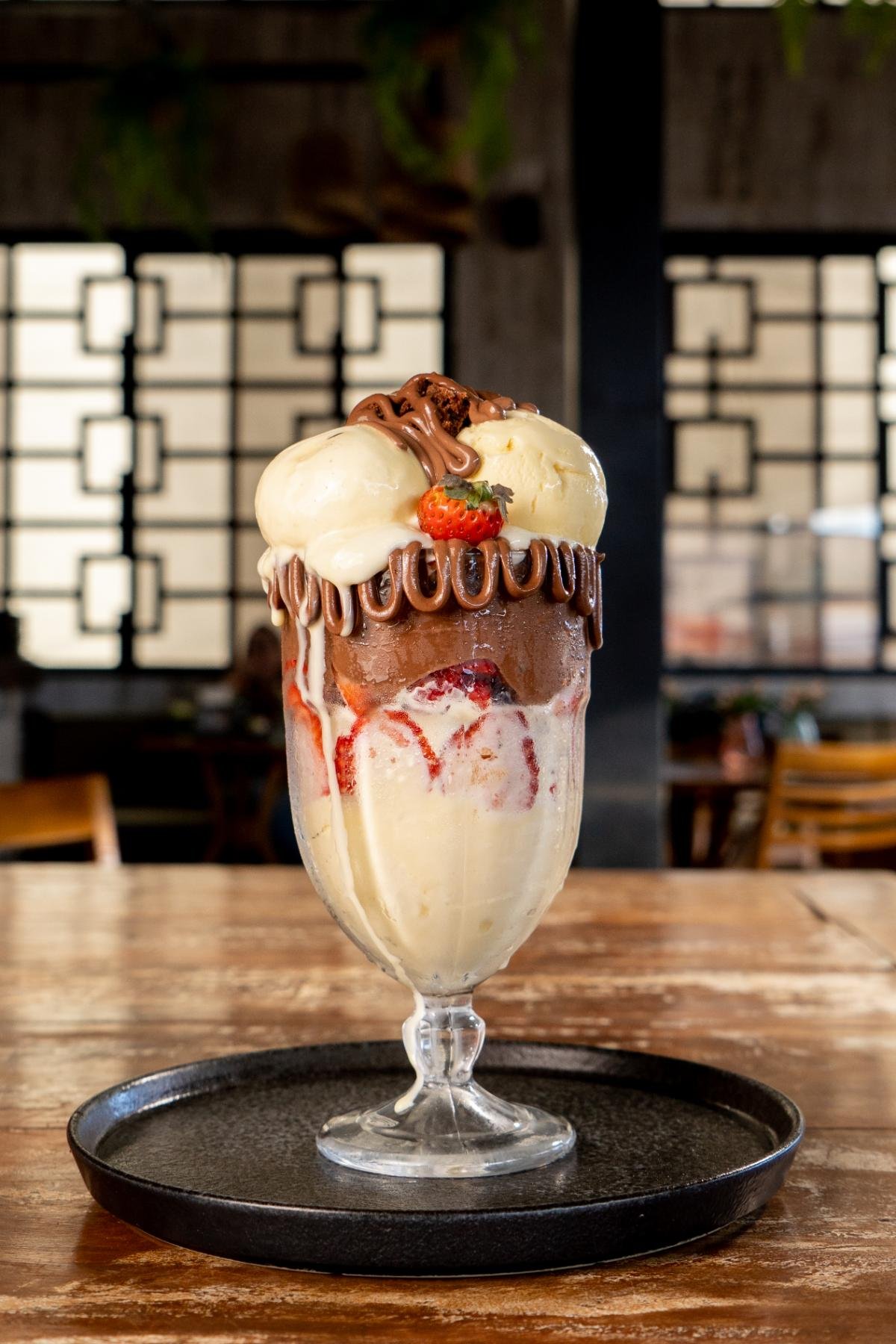 TAÇA BROWNIE
